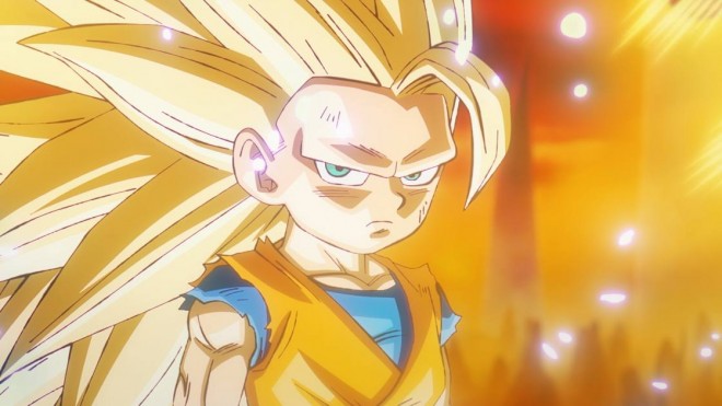 Mini Goku Super Saiyan 3